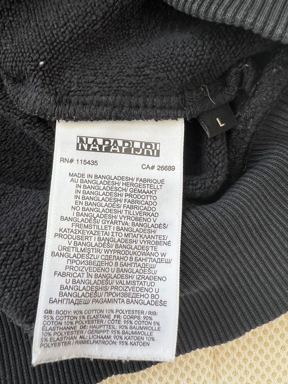 Napapijri Hoodie Schwarz