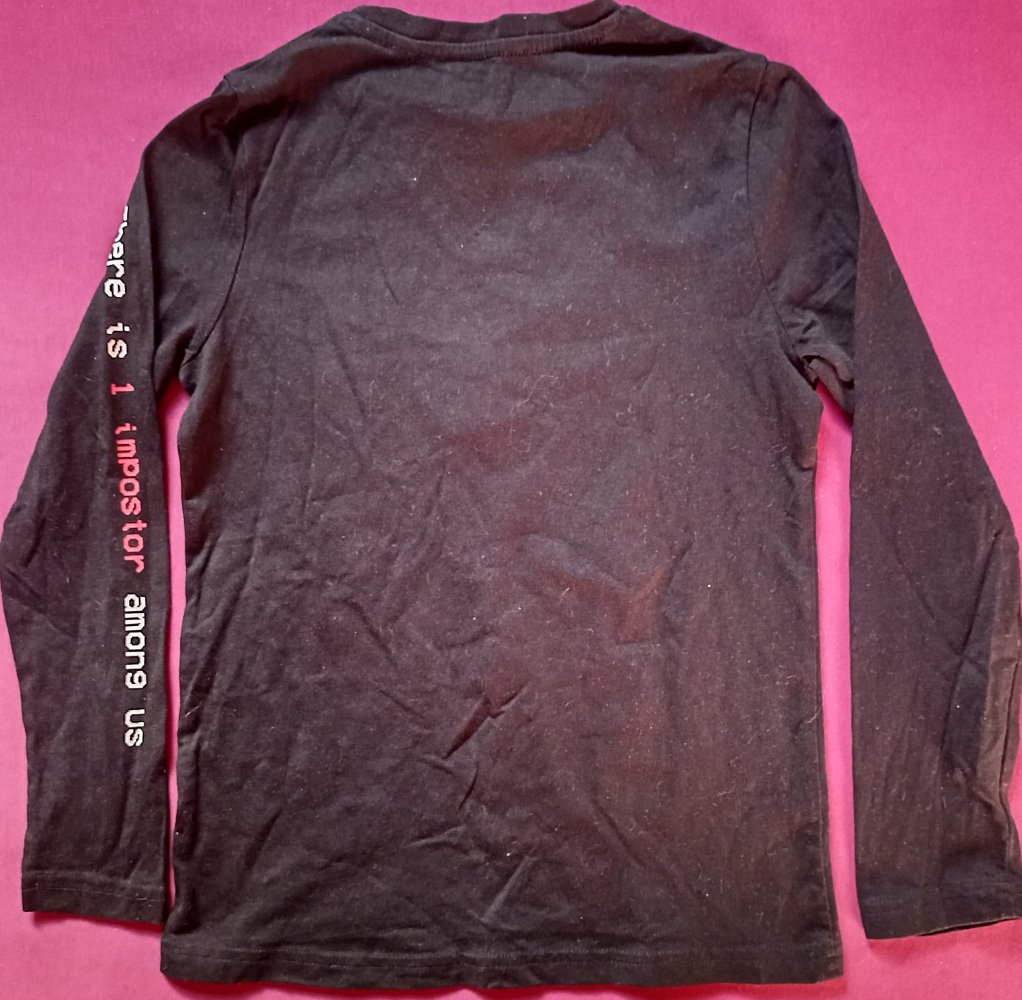6er Pack - Kinder Langarmshirts mit Aufdruck oder Wendepailletten 