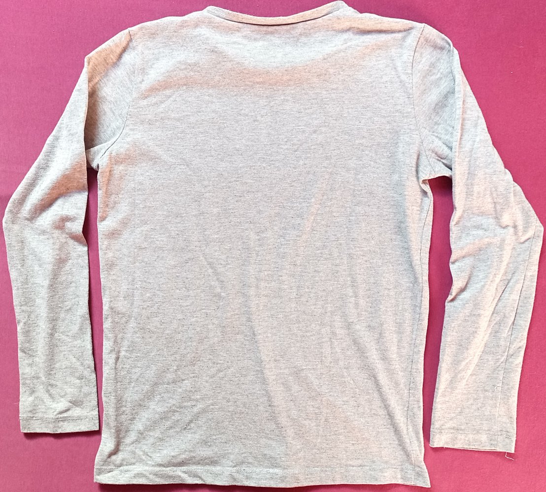 3er Pack - Kinder Langarmshirts mit Aufdruck oder Wendepailletten