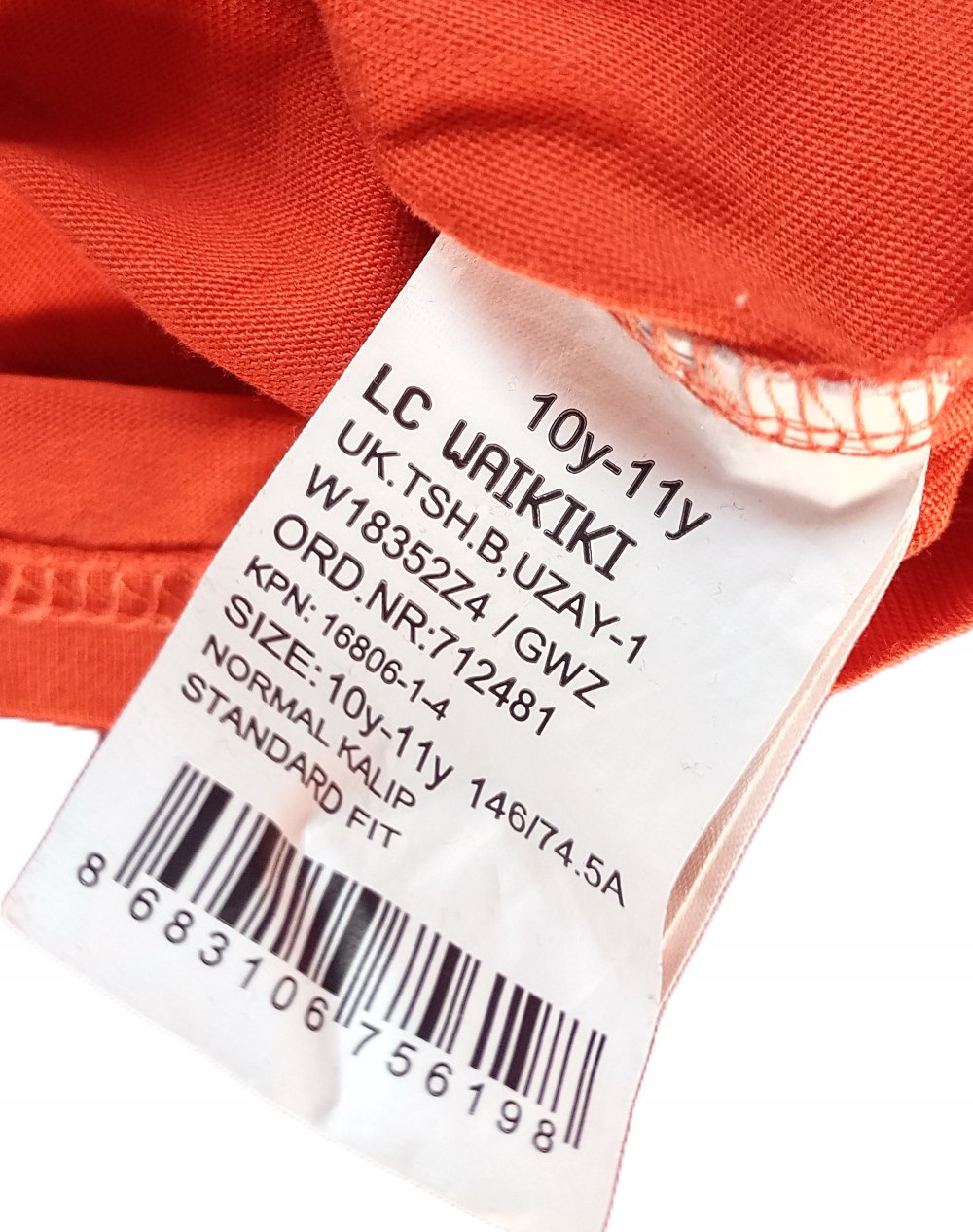 4er Pack - Kinder Langarmshirts mit Aufdruck oder Muster