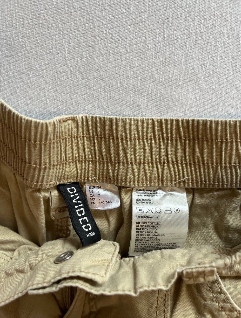 H&M Cargohose XS