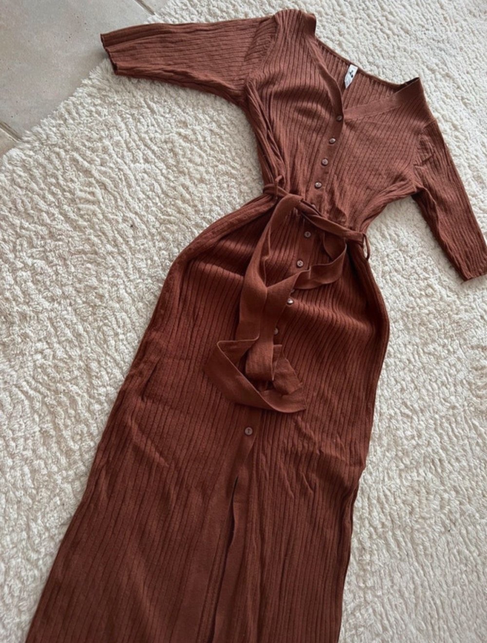 Braunes Kleid Größe XS