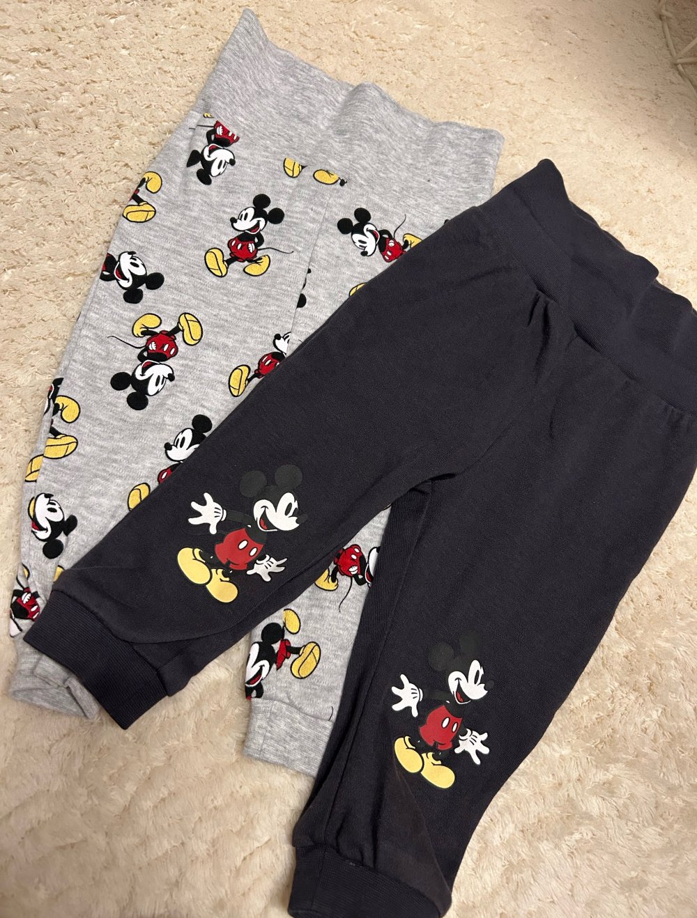 2er Set Mickey Mouse Hosen Größe 62/68