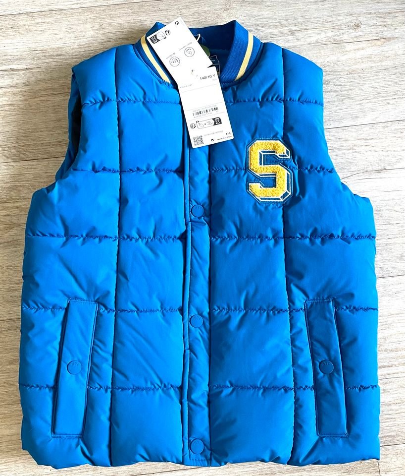 Kinder Jacke Weste C & A Herbst Winter Gr. 140 NEU OVP