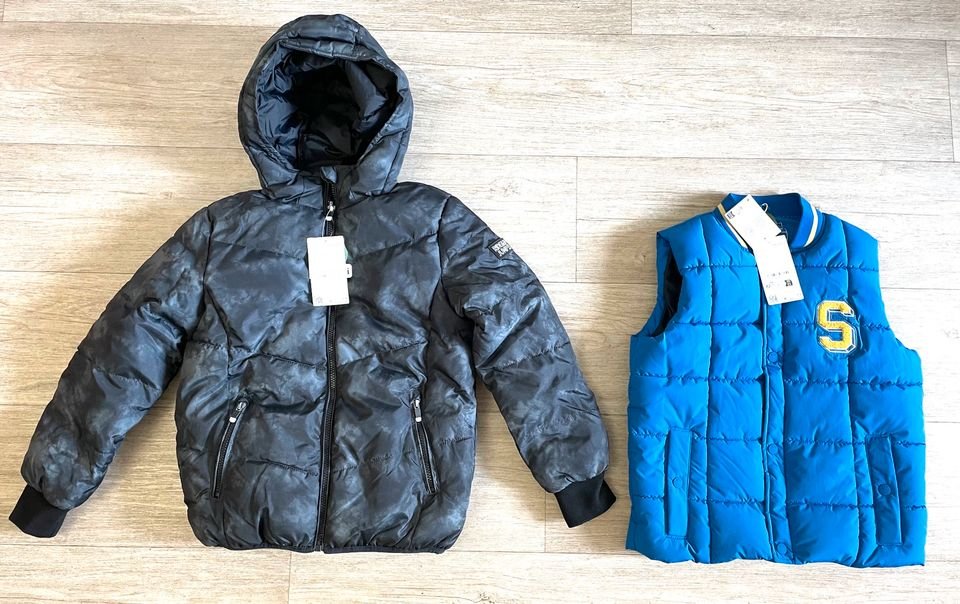 Kinder Jacke Weste C & A Herbst Winter Gr. 140 NEU OVP