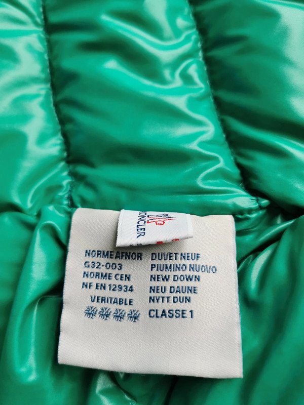 Grüne Moncler Jacke