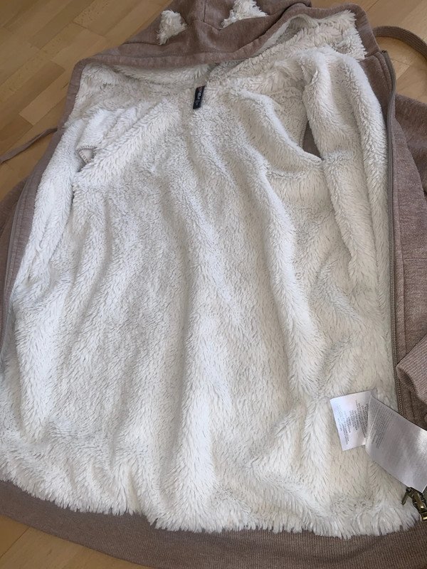 fb sister fishbone Kuschel Pulli mit Reiisr und Teddy Ohren 36