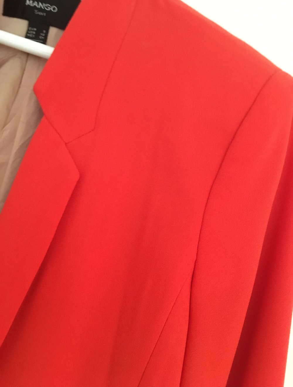 Orange Jacke