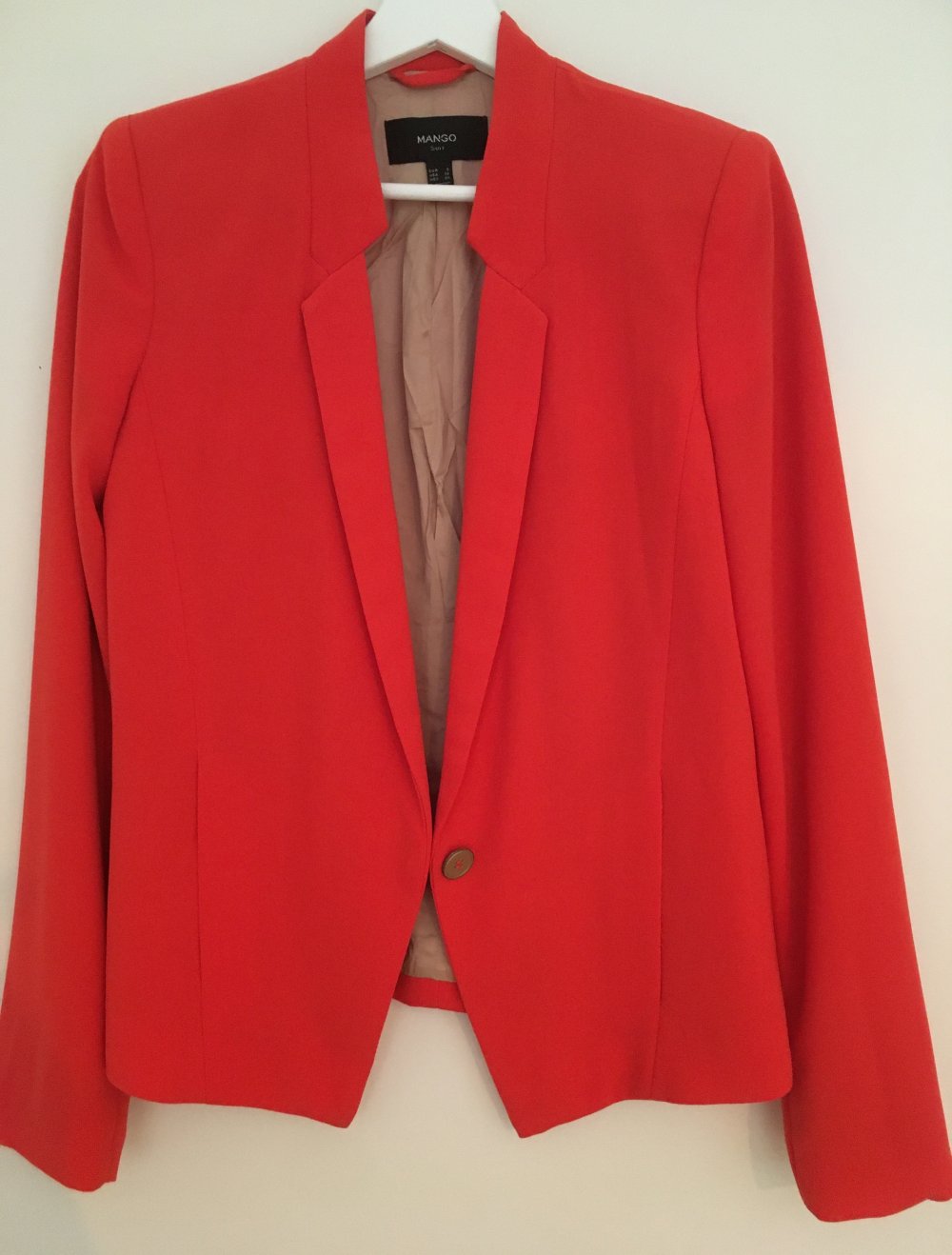 Orange Jacke