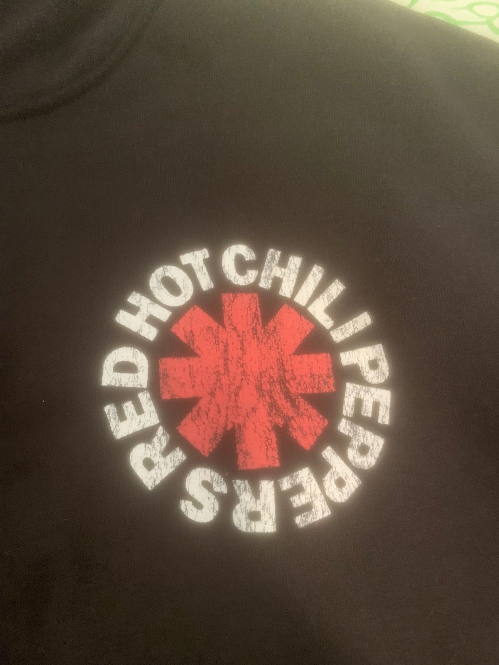 Kapuzensweatshirt mit RHCP-Logo, Größe XL