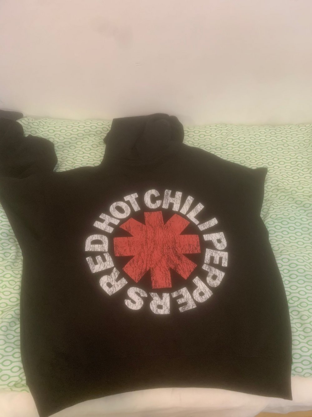 Kapuzensweatshirt mit RHCP-Logo, Größe XL