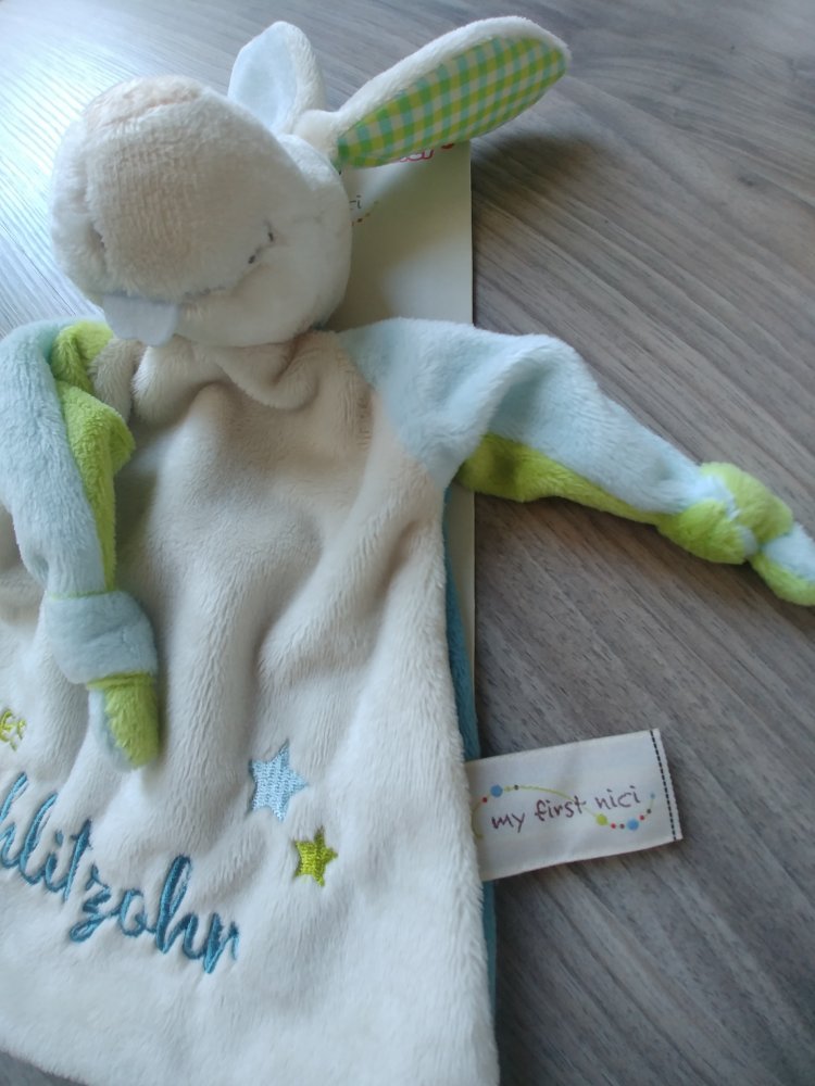 NEUER kuschligweicher Nici-Kuschel-Schmuse-Hase & Etikette