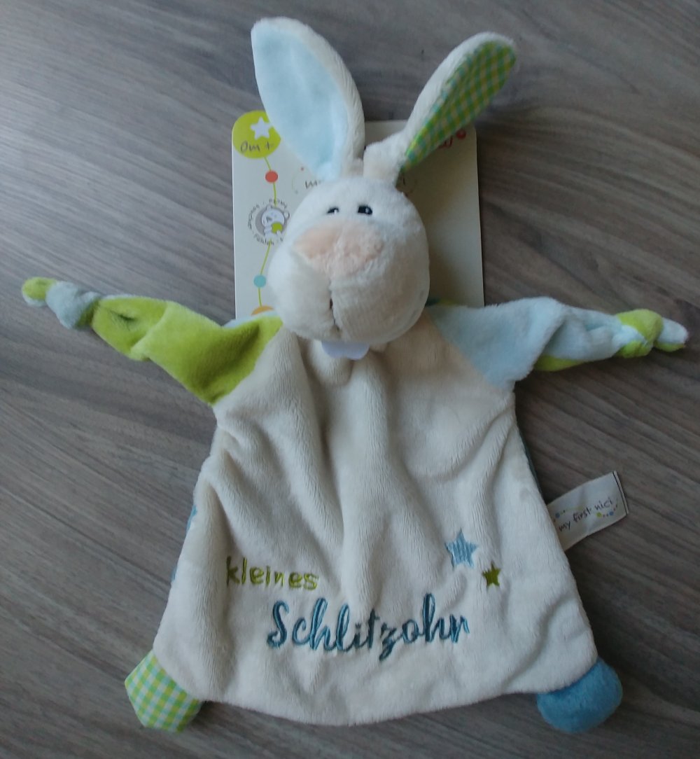 NEUER kuschligweicher Nici-Kuschel-Schmuse-Hase & Etikette