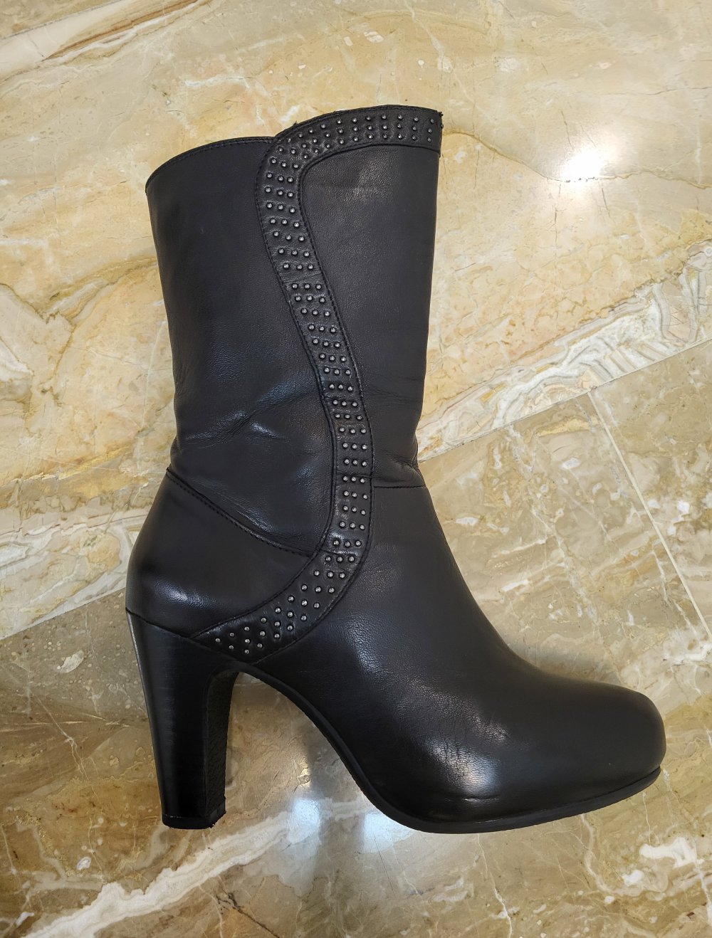 Jette Joop Leder Stiefel Stiefeletten
