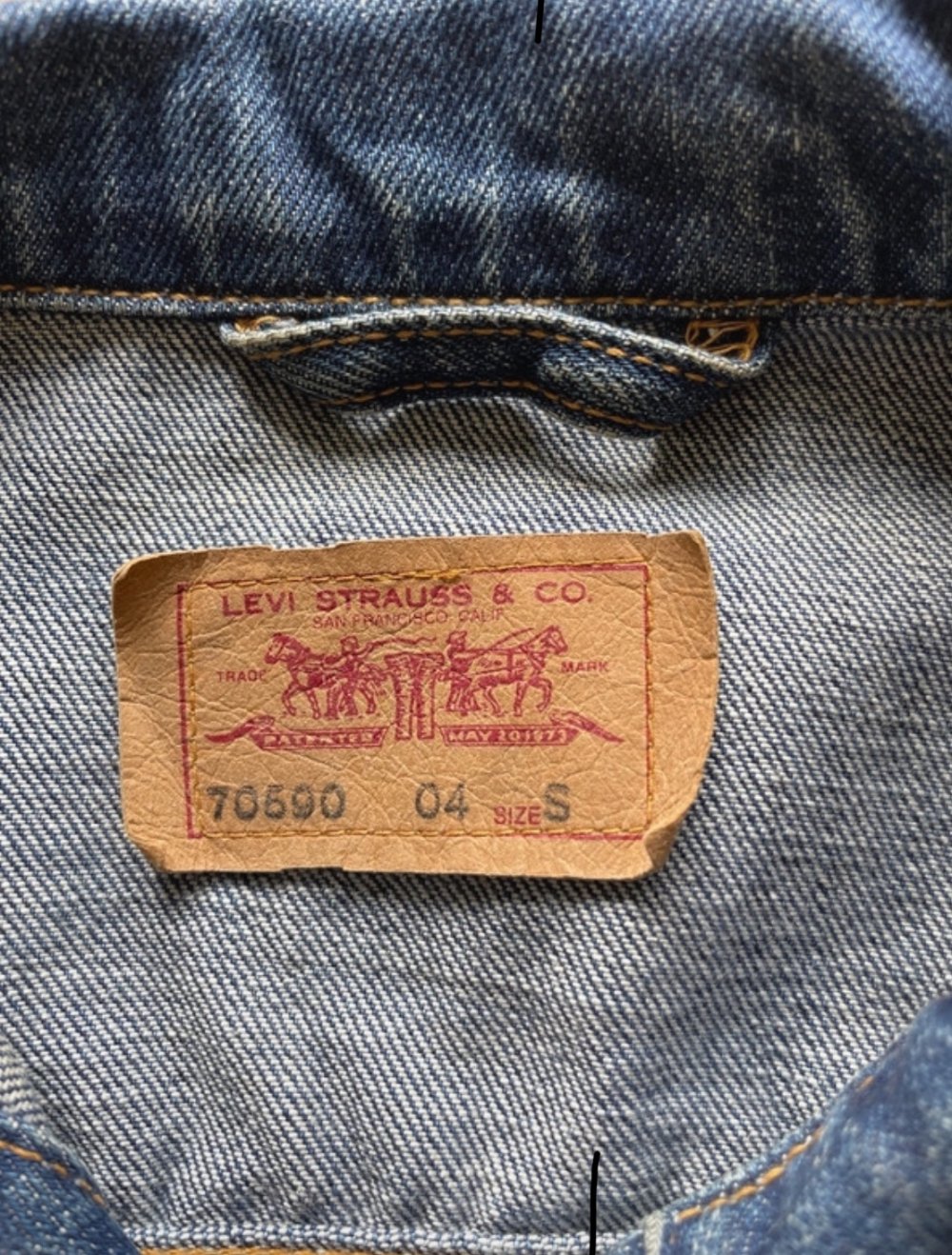 Damen Jeansjacke Levis Gr.S