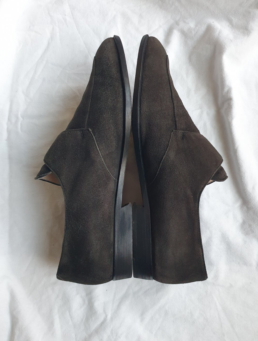 Jil Sander Vintage Loafers Slip Ons Braun - Grau Gr. 38,5 Schuhe