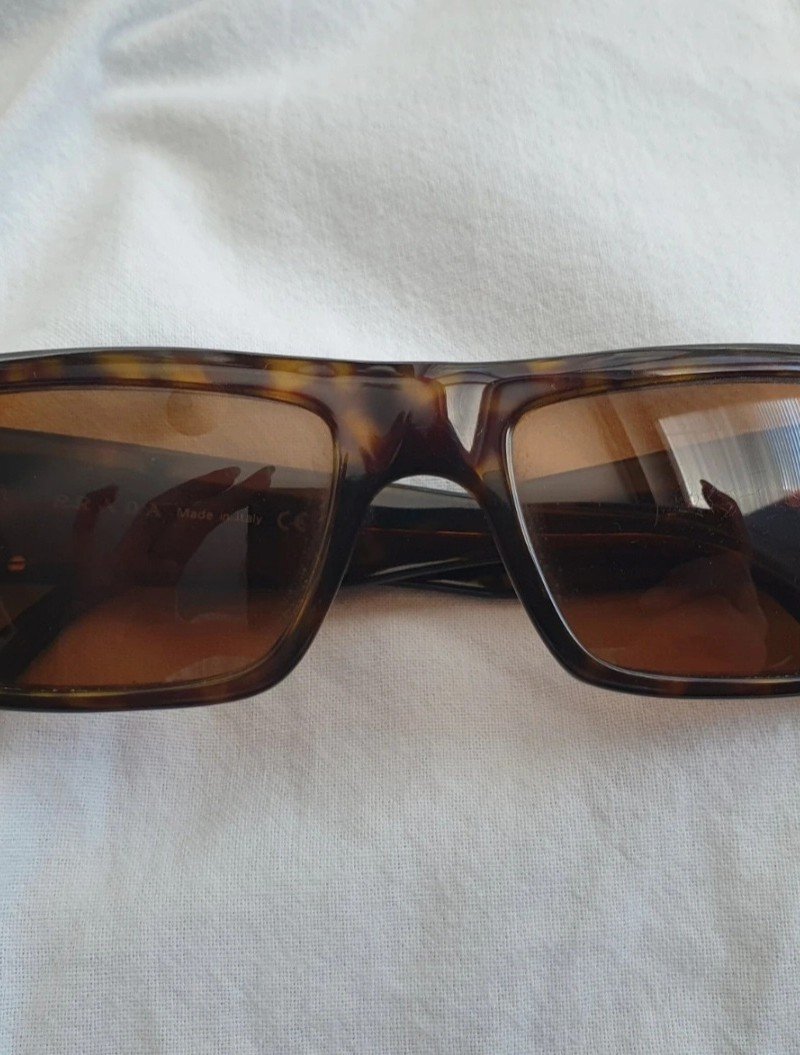 Vintage Prada PR 07F 2AU-3N1 Havana Braun Sunnies Sonnenbrille