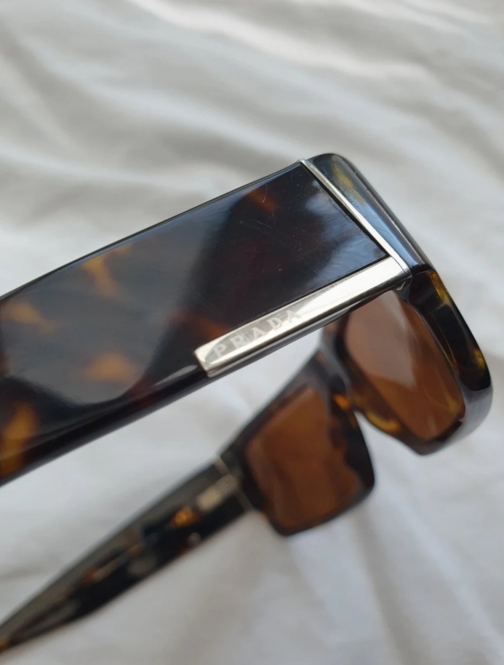 Vintage Prada PR 07F 2AU-3N1 Havana Braun Sunnies Sonnenbrille