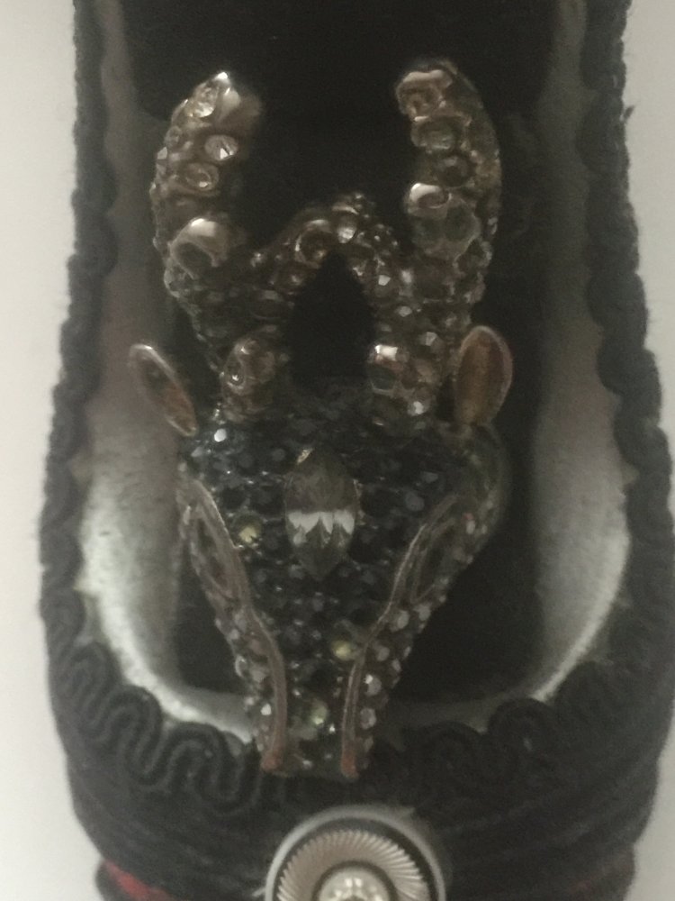 Ring mit Hirschkopf