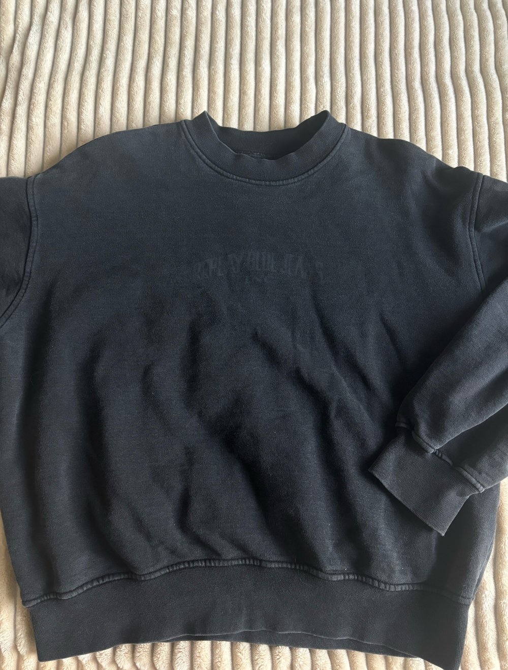 Replay dunkel grauer Pullover