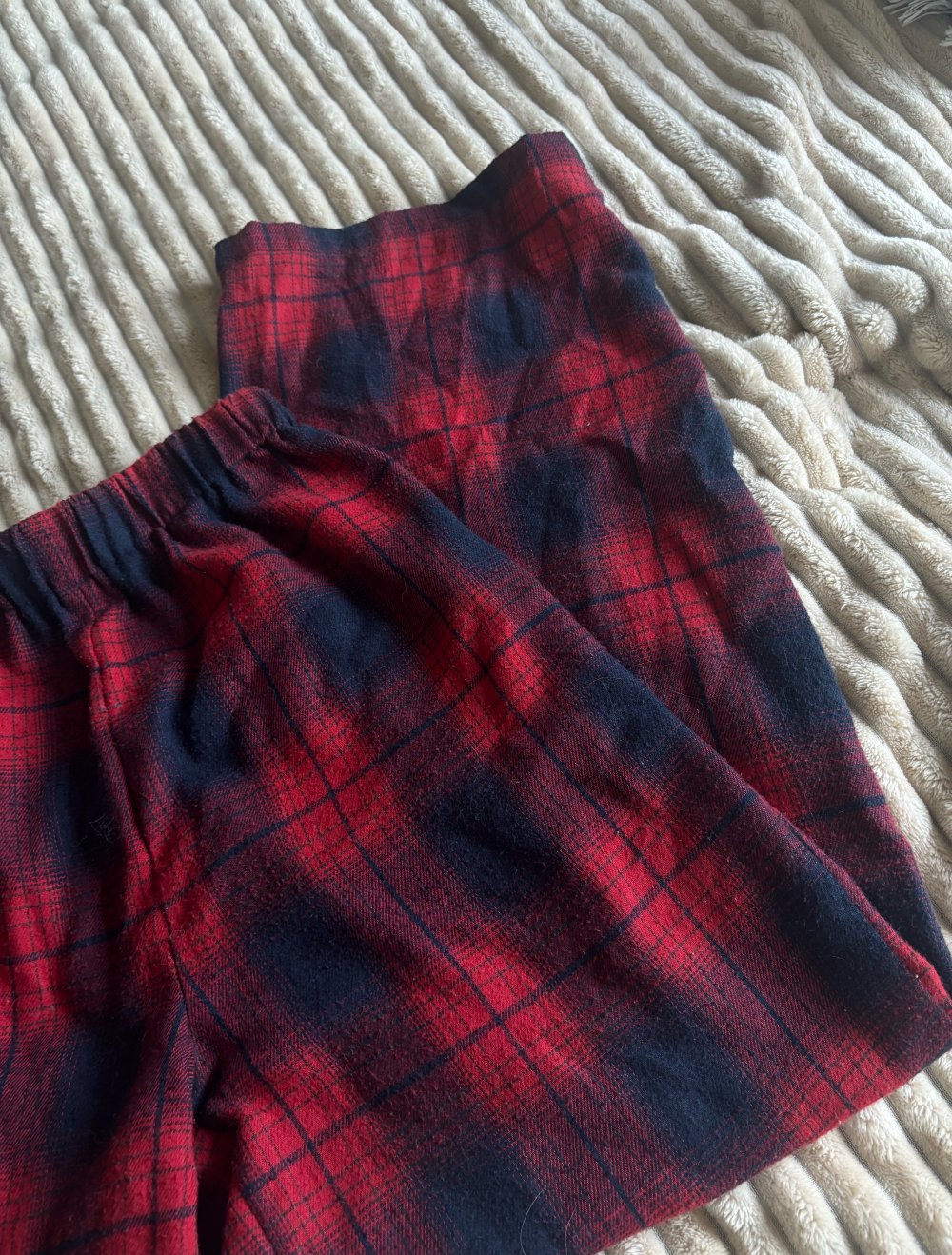 Karierte Schlafanzug Hose