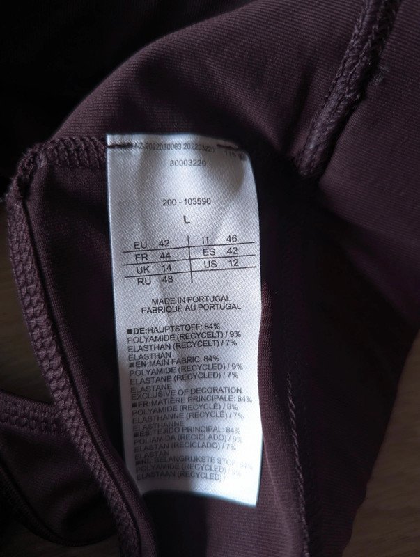 Armedangels saatya Activewear bralette Sport BH leichter Halt
