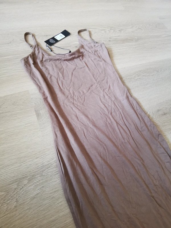 Ajay Maxi Dress in Mocha ungetragen Kleid