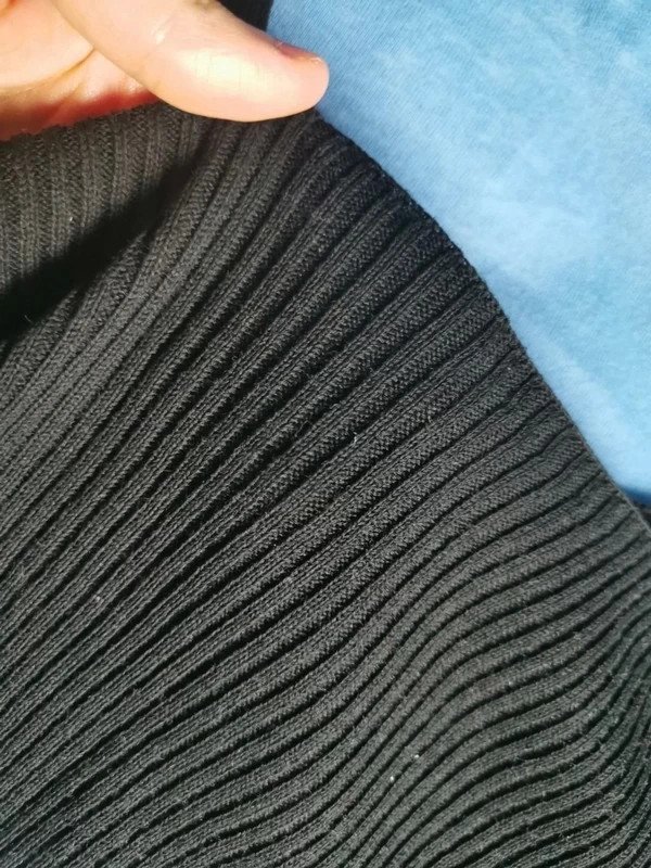 Nu-in ribbed knitted Bralette auf Viscose nur 1 Mal getragen Oberteil bralet