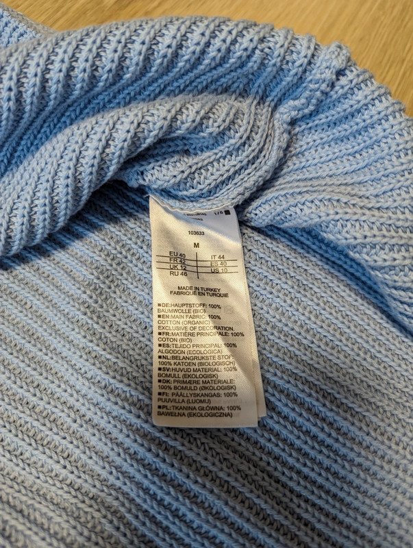 Grobstrick Pullover Winter leicht Hellblau Oversize style nuriellaa nuriella