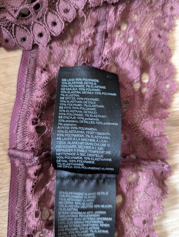 Bralette BH Bustier Spitze Details