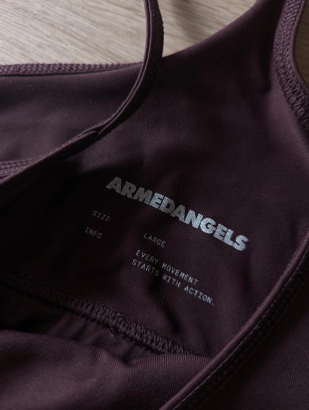 Armedangels saatya Activewear bralette Sport BH leichter Halt