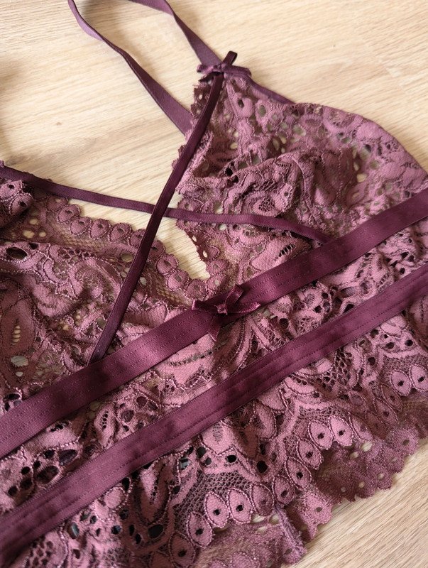 Bralette BH Bustier Spitze Details