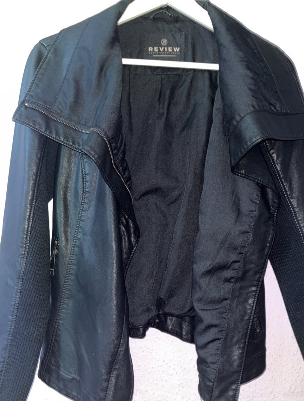vintage Leder Jacke