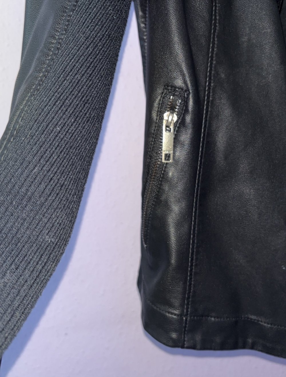 vintage Leder Jacke