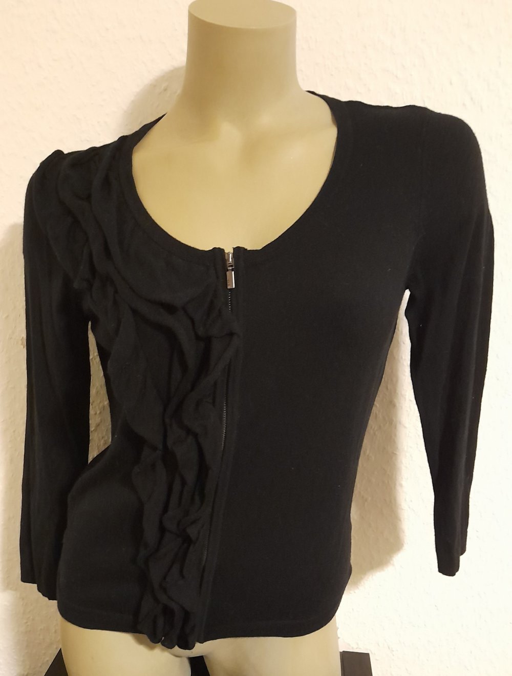 Esprit Jacke  / Strickjacke Gr M / 36 / 38 Schwarz