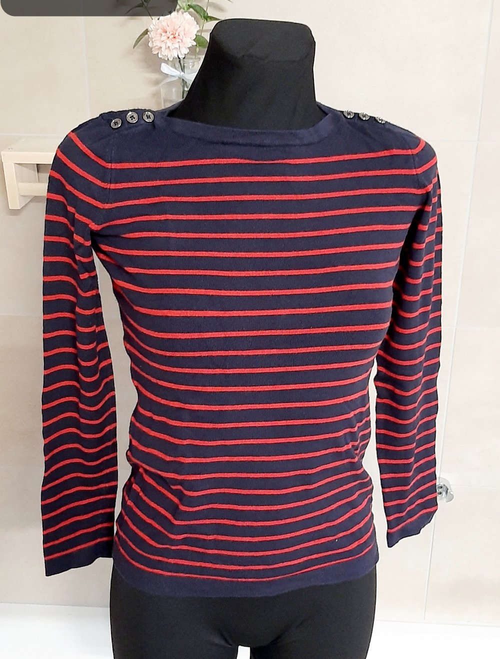 Gestreifter Pulli XS