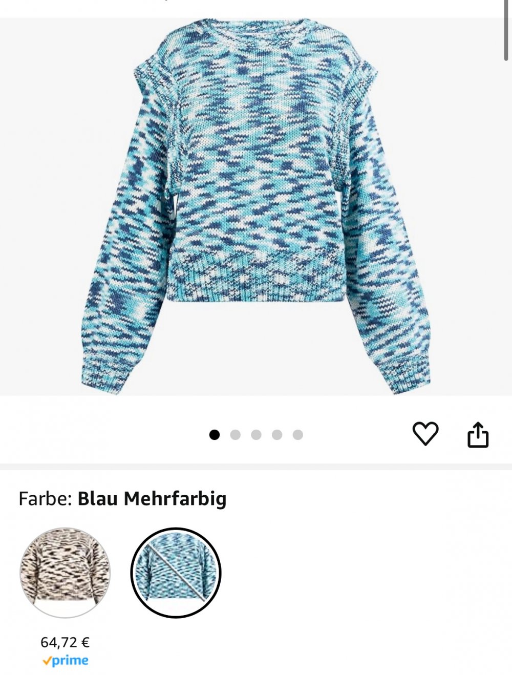 Wunderschöner Pullover