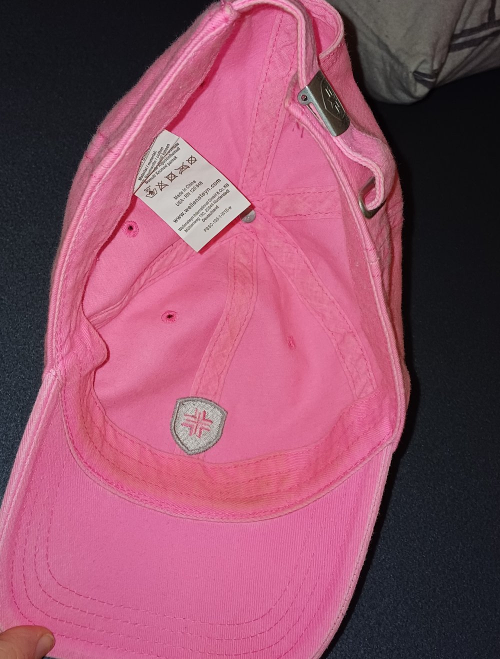 wellensteyn käppi Cap neon pink