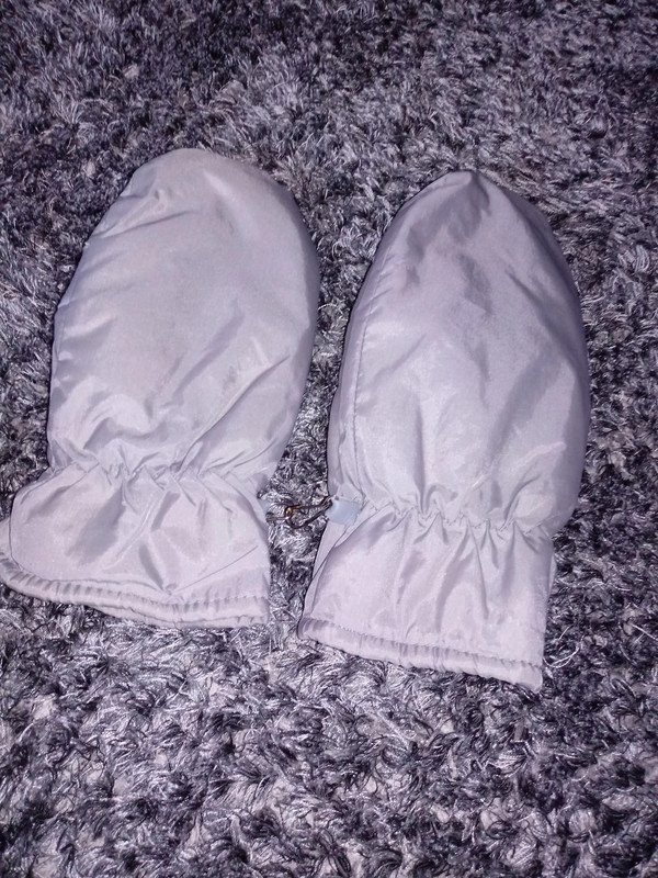 DDR Fausthandschuhe grau