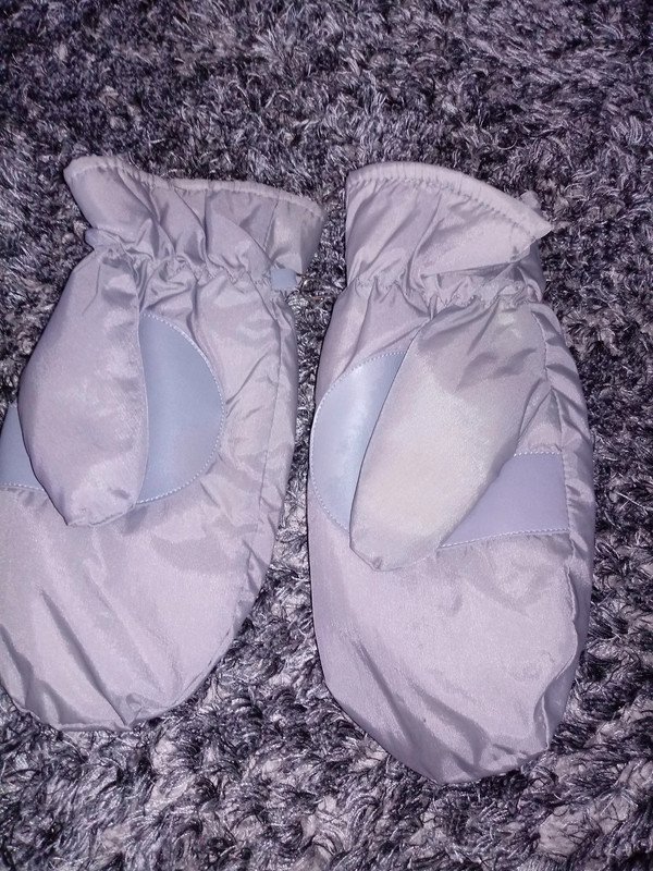 DDR Fausthandschuhe grau