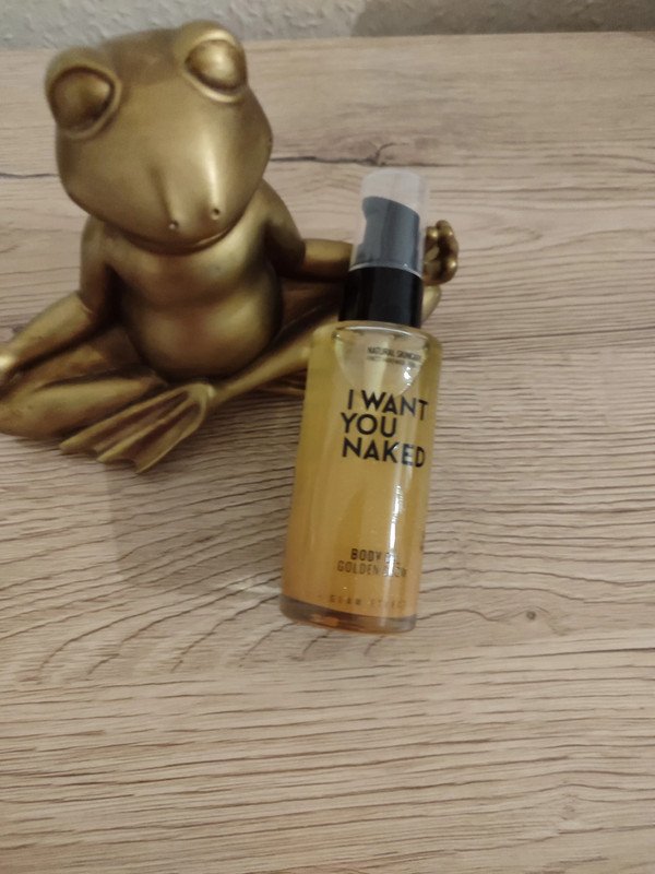 I Want You Naked Body Oil Golden Glow