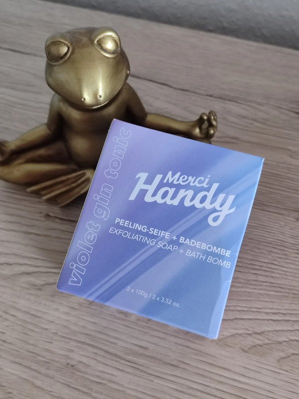 Merci Handy Peelende Seife & Badebombe