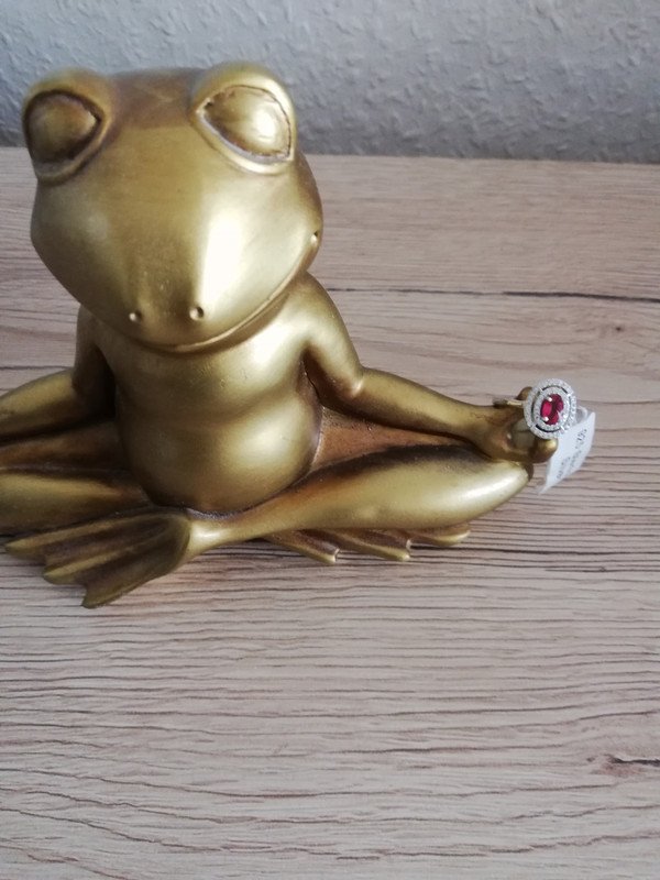 Juwelkerze Ring Gr. M 