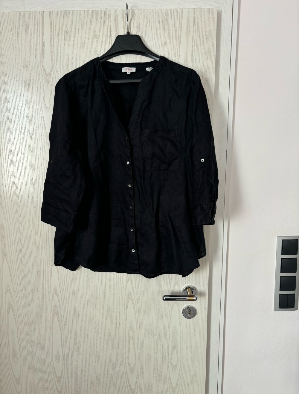 Leinenbluse von S.Oliver Größe 48