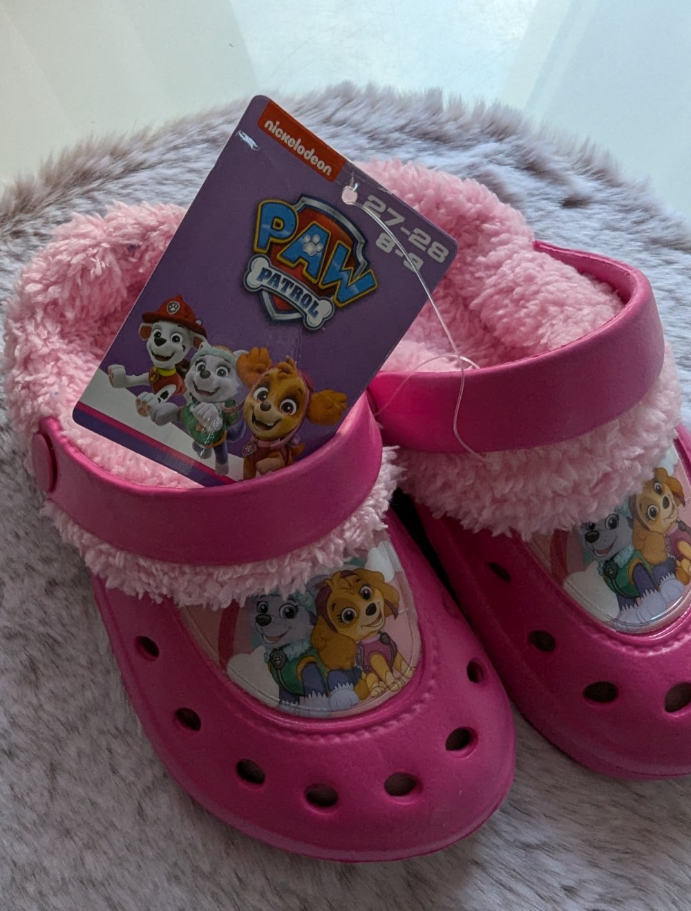 paw Patrol Mädchen Schlappen, Hausschuhe, Neu, Gr.27/28