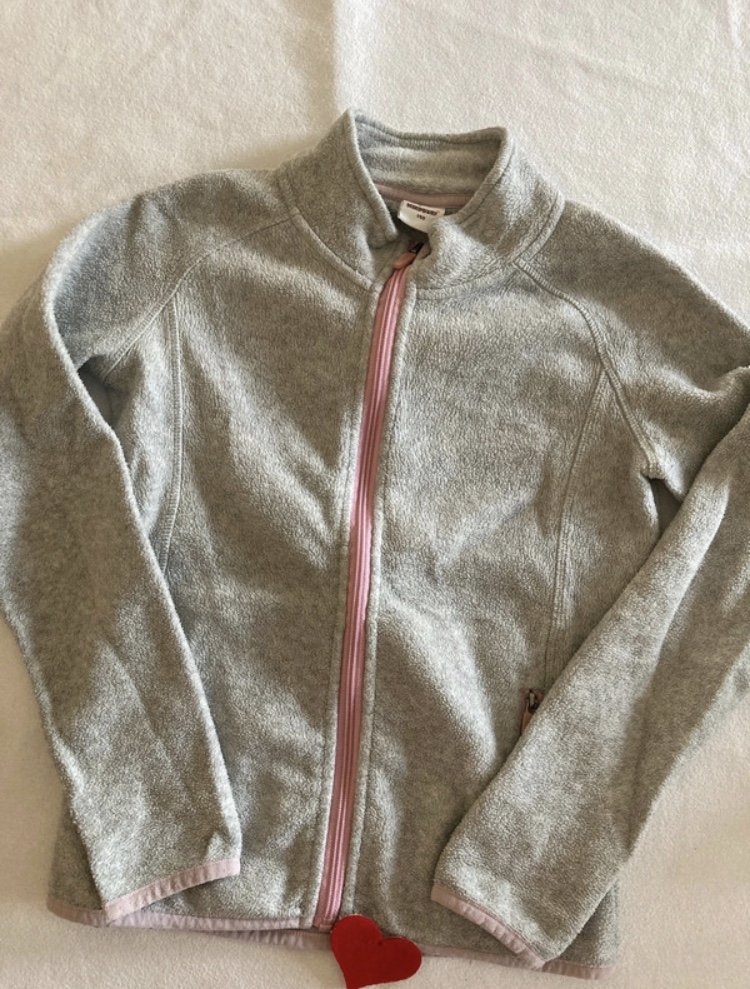 Fleecejacke, Sweatjacke, Strickjacke, 140