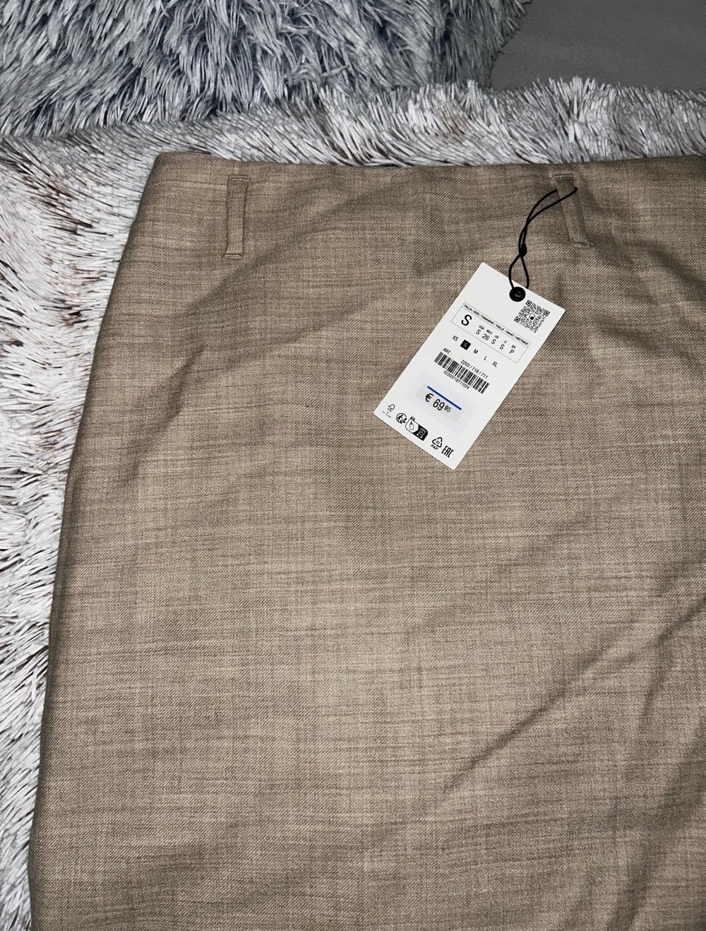 Maxi Rock Zara Leinen