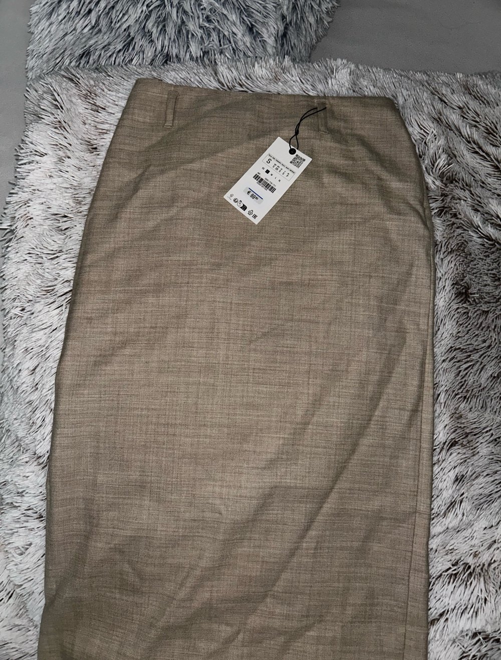 Maxi Rock Zara Leinen