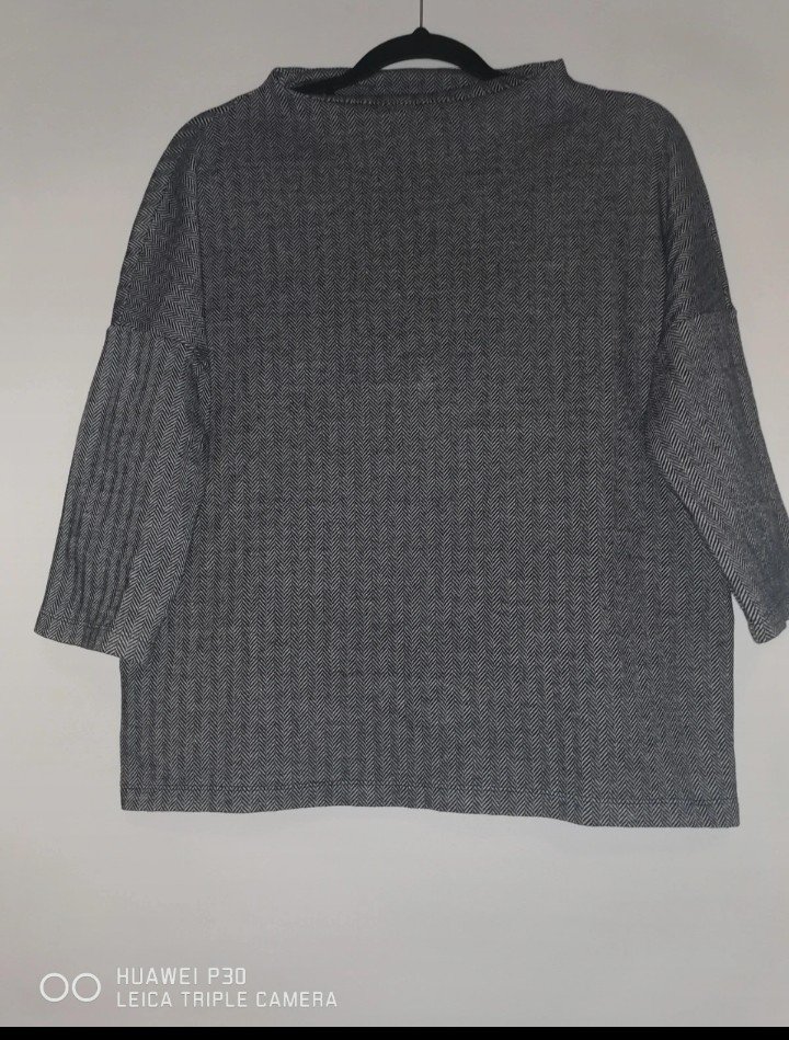 re.draft Strickpulli Turtleneck 3/4 Ärmel Gr M