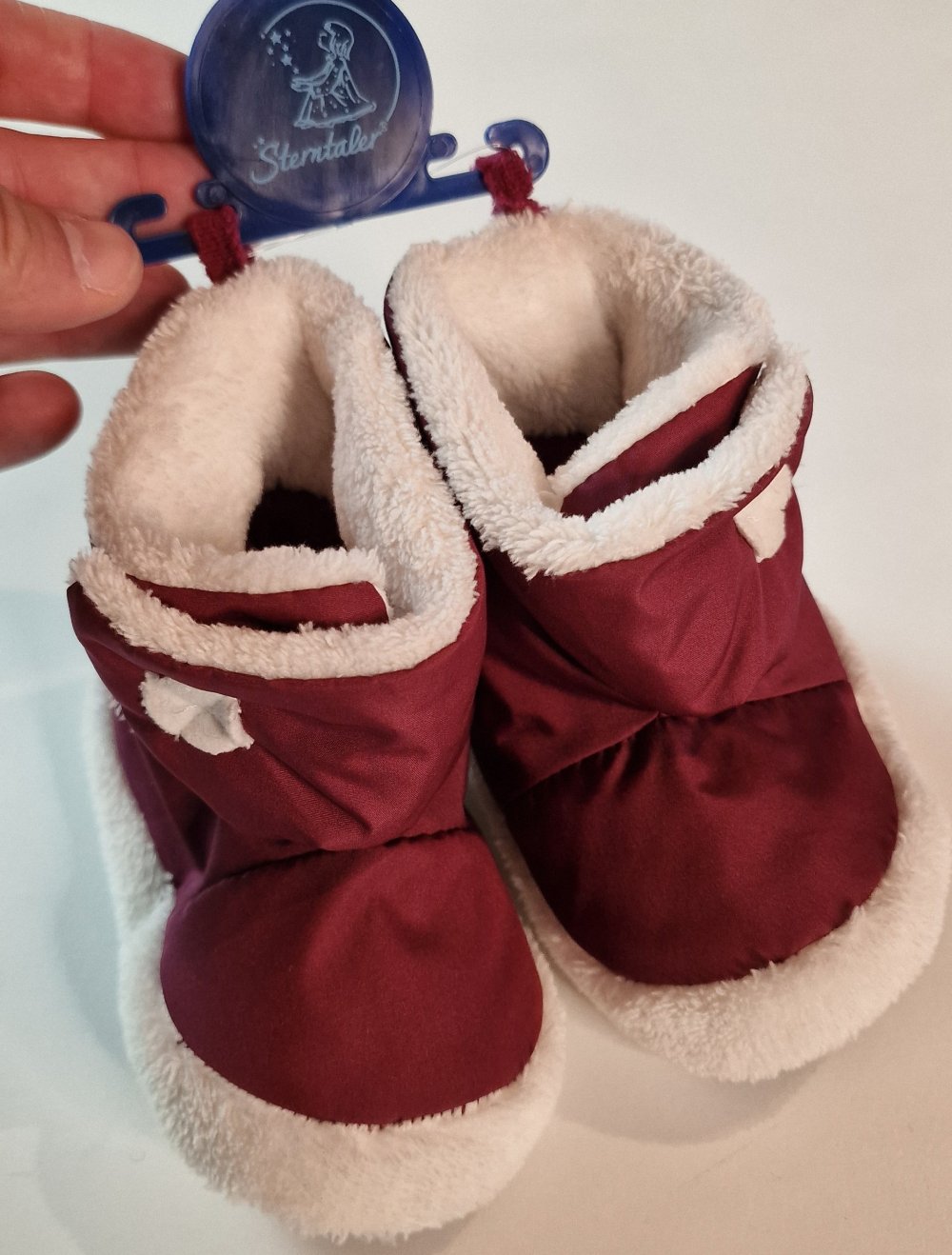 Sterntaler Baby Stiefel Schuhe lila neu mit Etikett  21/22